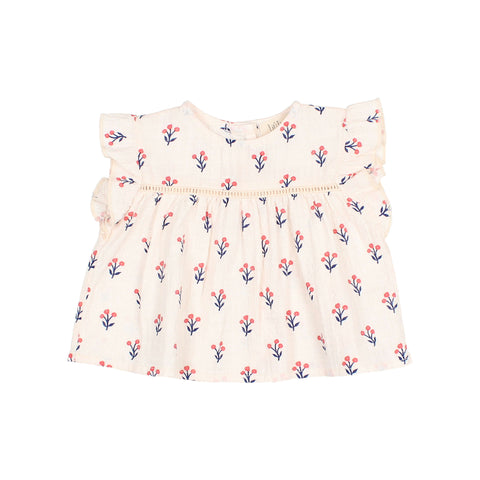 Buho BB Capri Blouse Ivory