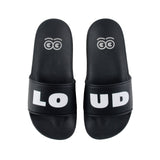Loud Apparel Palla Sliders Black