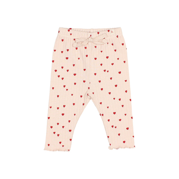 Buho BB Mini Cuore Legging Cream Pink