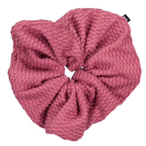 Knot Hairbands Knitted Scrunchie // Berry