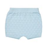 Fub Baby Checked Shorts Light Blue