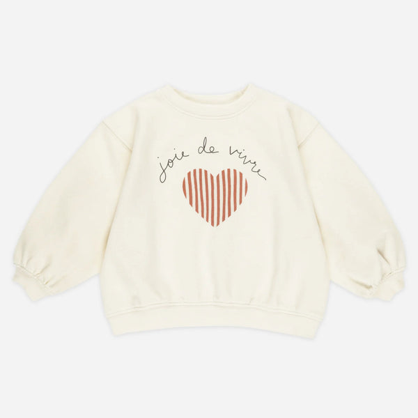 RYLEE & CRU OVERSIZED SWEATSHIRT || JOIE DE VIVRE