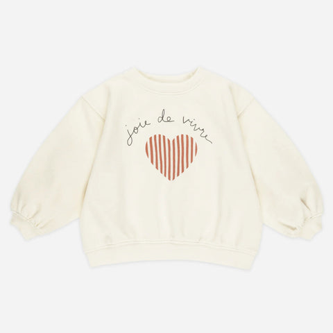 RYLEE & CRU OVERSIZED SWEATSHIRT || JOIE DE VIVRE