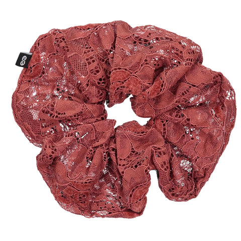 Knot Hairbands Lace Scrunchie // Rose