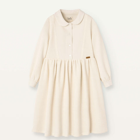 Popelin Knitted Dress With Baby Collar