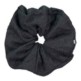 Knot Hairbands Metallic Scrunchie // Black