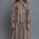 Unlabel Sula Dress Red Checks