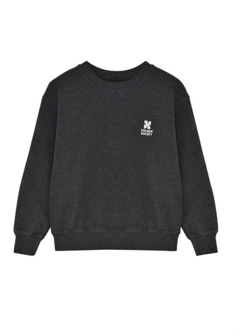The New Society TNS Logo Special Sweatshirt Galactic Grey Melange