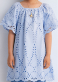 The New Society Patmos Dress Powder Blue