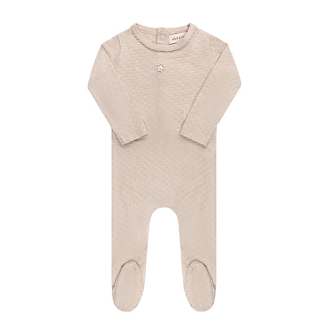 Ely’s & Co Pointelle Star- Tan - Footie