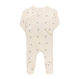 Ely’s & Co Embroidered Collection - Ivory Berry - Footie