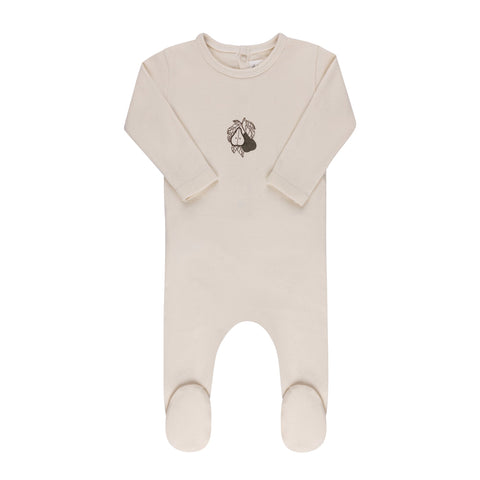 Ely’s & Co Fruit Collection - Ivory Pear - Footie
