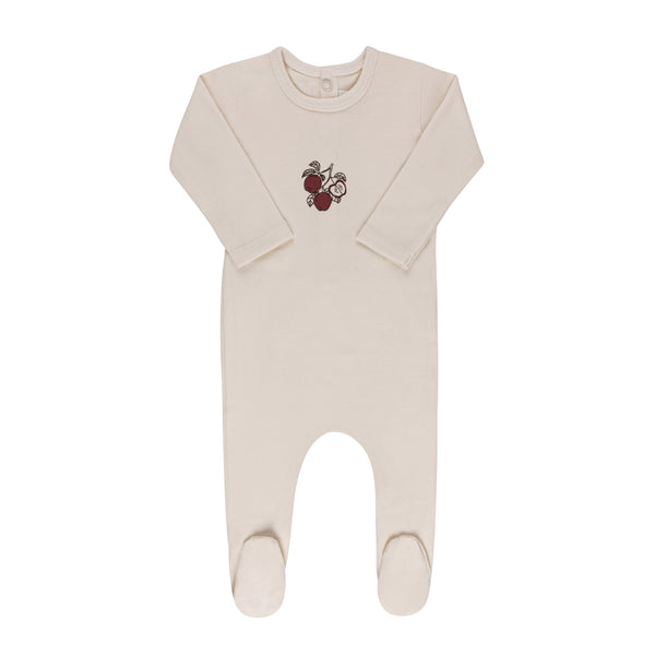 Ely’s & Co Fruit Collection - Ivory Apple - Footie