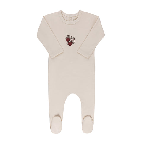 Ely’s & Co Fruit Collection - Ivory Apple - Footie