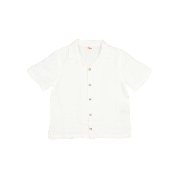Buho Linen Shirt White SS26