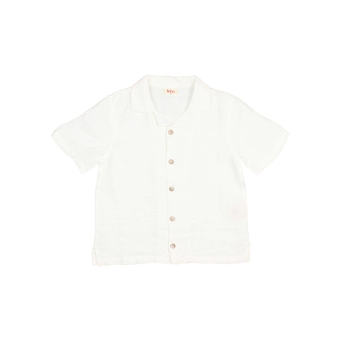 Buho Linen Shirt White SS26