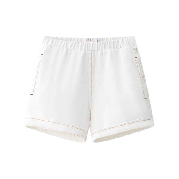 Coco Blanc Denim Shorts White
