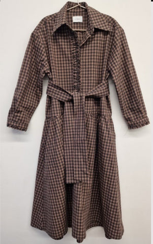 Unlabel Samara Dress Brown Checks