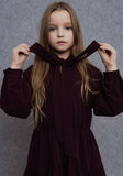 Unlabel Kara Dress Dark Burgundy