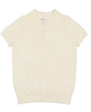 Coco Blanc Knit Polo Cream