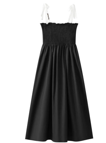 Coco Blanc Ruched Maxi Jumper