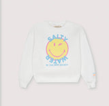 The New Society Smiley Sweater Salty Water