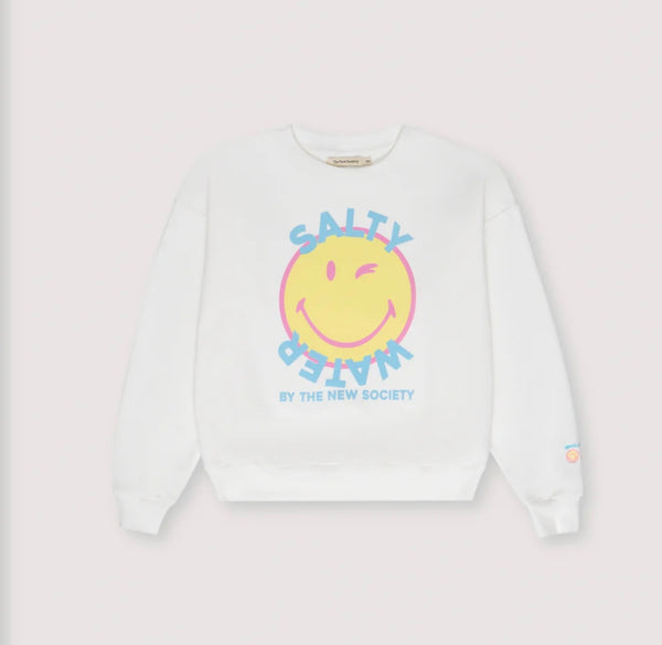 The New Society Smiley Sweater Salty Water