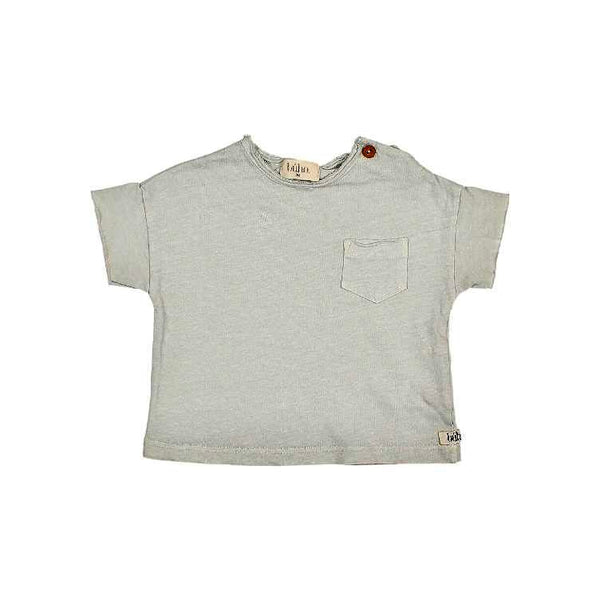 Buho BB Pocket Linen T-Shirt White