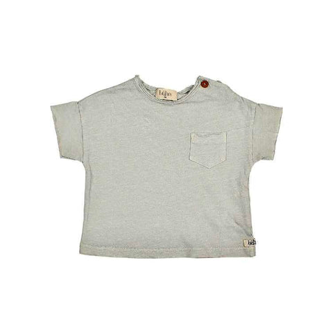 Buho BB Pocket Linen T-Shirt White