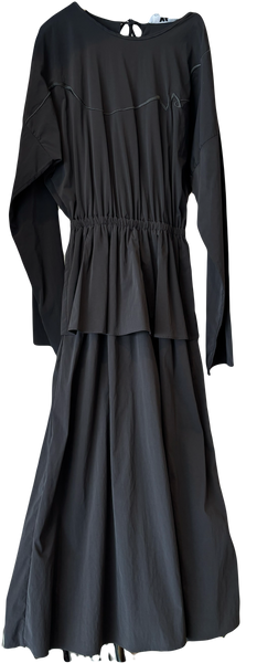Venera Arapu Fussion Secret Taffeta Dress Black