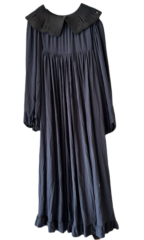 VENERA ARAPU "NAVY SHADOWCUP" DRESS