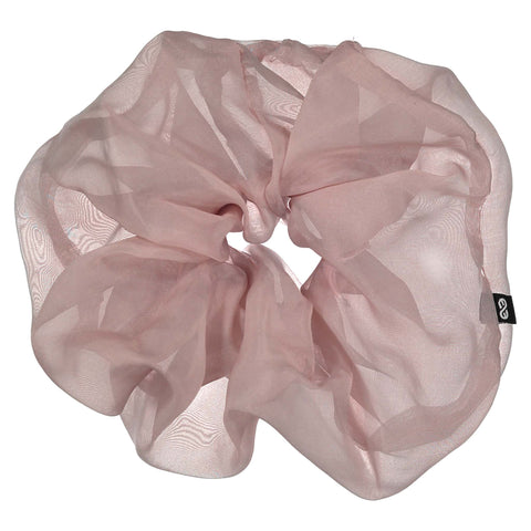 Knot Hairbands Puff Scrunchie // Blush