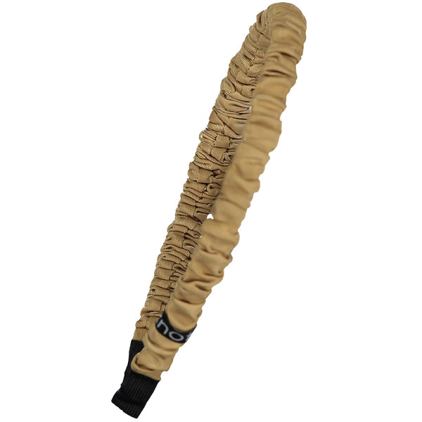 Knot Hairbands Sateen Scrunched Headband // Golden