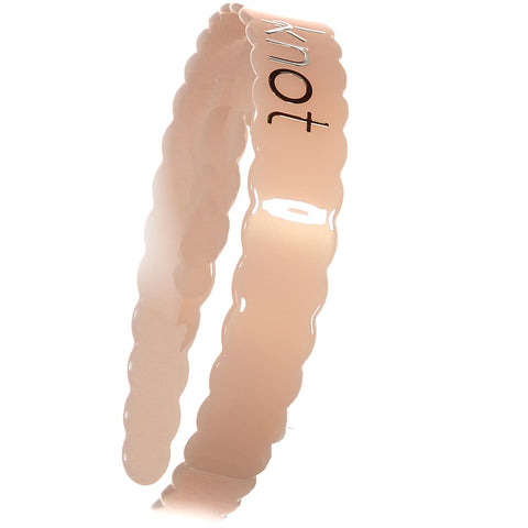 Knot Hairbands Scalloped Headband // Pink