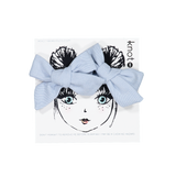Knot Hairbands Vintage Denim Bow Set // Light Wash