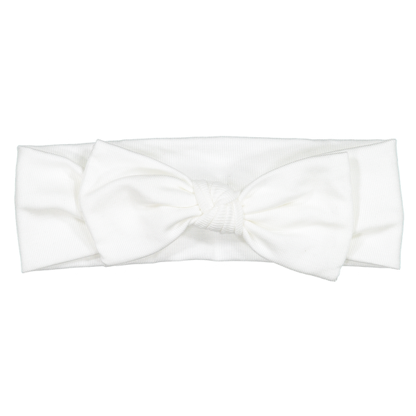 Knot Hairbands Tidal Tee Headwrap // White