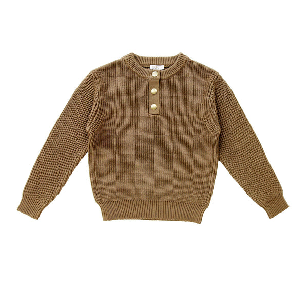 Coco Blanc Chunky Graphic Sweater