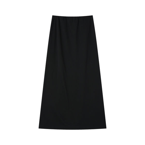 Coco Blanc Straight Skirt Black