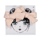 KNOT HAIRBANDS BREEZE MINI BOW CLIP SET PINK