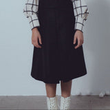 Unlabel Anticipate A- Line Skirt Black